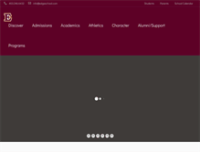 Tablet Screenshot of edgeschool.com